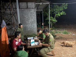 Công an xã Thuận Lợi phát hiện, lập hồ sơ đưa nhiều đối tượng đi Cơ sở cai nghiện bắt buộc.