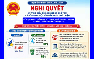 NGHỊ QUYẾT  VỀ VIỆC ĐIỀU CHỈNH MỘT SỐ CHỈ TIÊU VÀ...