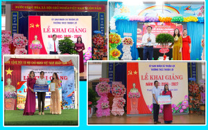 XÃ THUẬN LỢI - NGÀY KHAI GIẢNG: DẤU ẤN TỪ SỰ CHUNG...