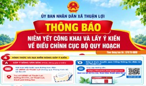 THÔNG BÁO NIÊM YẾT CÔNG KHAI VÀ LẤY Ý KIẾN VỀ ĐIỀU...