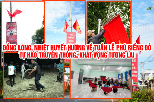 ĐỒNG LÒNG, NHIỆT HUYẾT HƯỚNG VỀ TUẦN LỄ PHÚ RIỀNG ĐỎ – TỰ HÀO TRUYỀN THỐNG, KHÁT VỌNG TƯƠNG LAI