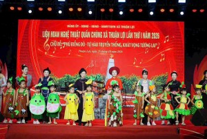 TRƯỜNG MẦM NON THUẬN LỢI LAN TỎA TÌNH YÊU QUÊ...