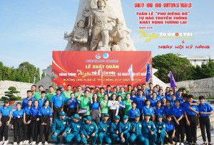 [Flycam và Hình ảnh đẹp]_DẤU ẤN SỨC TRẺ THANH NIÊN XÃ THUẬN LỢI_TỰ HÀO KHÍ THẾ PHÚ RIỀNG ĐỎ_ HÀNH TRÌNH TÔI YÊU TỔ QUỐC VÀ NGÀY HỘI KỸ NĂNG