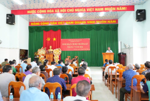 ẤP LÀNG 3, XÃ THUẬN LỢI TRIỂN KHAI CÁC QUYẾT ĐỊNH VÀ SINH HOẠT CHI BỘ THƯỜNG KỲ THÁNG 7 NĂM 2026