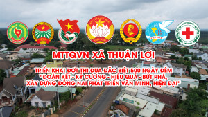 INTRO - MTTQVN XÃ THUẬN LỢI QUYẾT TÂM THỰC HIỆN THẮNG LỢI ĐỢT THI ĐUA ĐẶC BIỆT 500 NGÀY ĐÊM