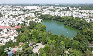 Công viên Biên Hùng được quy hoạch xây dựng với quy mô gần 9 hécta.