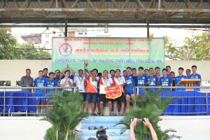 Kết thúc giải Bóng đá Tứ hùng chào mừng thành lập phường Trấn Biên