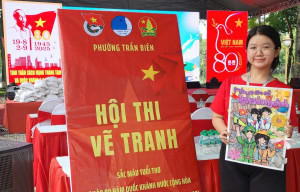 Hội thi vẽ tranh “Sắc màu tuổi thơ” – Tự hào 80 năm Quốc khánh 2/9