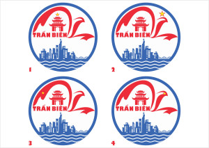 4 mẫu logo làm phương án trình duyệt chính thức.