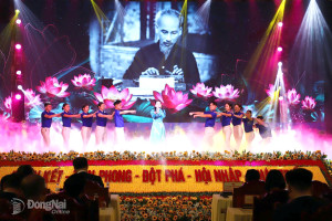 Đặc sắc Chương trình nghệ thuật chào mừng thành công Đại hội...
