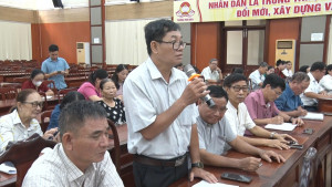 Hội đồng nhân dân tỉnh Đồng Nai tiếp xúc cử tri phường Trấn Biên