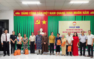 Hoàn thành công tác tổ chức Ngày hội Đại đoàn kết toàn dân tộc năm 2025