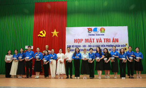 PHƯỜNG TRẤN BIÊN TỔ CHỨC HỌP MẶT, TRI ÂN GIÁO VIÊN LÀ CÁN BỘ ĐOÀN – HỘI – ĐỘI NHÂN NGÀY 20/11