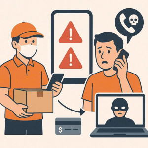 Thủ đoạn lừa đảo giả danh nhân viên giao hàng (shipper)