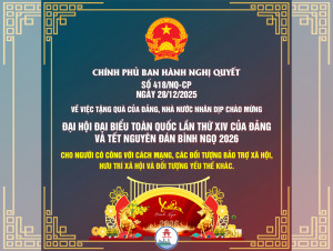 Đảng, Nhà nước tặng quà nhân dịp chào mừng Đại hội Đảng XIV và Tết Nguyên đán Bính Ngọ 2026