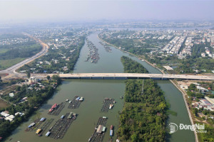 Cầu Thống Nhất bước vào cao điểm thi công