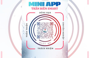 Triển khai thí điểm ứng dụng MINI APP "Trấn Biên Smart" tại Trung tâm phục vụ hành chính công phường Trấn Biên