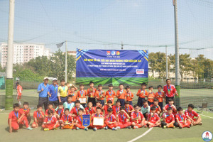 Đoàn Phường Trấn Biên Tổ Chức Giải Bóng Đá Thiếu Nhi Chào Mừng Thành Công Đại Hội Đảng Các Cấp