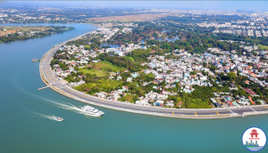 [Chùm ảnh] ‘Ngắm’ tuyến đường ven sông đẹp nhất Đồng Nai trước ngày thông xe kỹ thuật