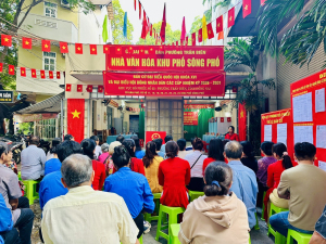 Diễn tập công tác bầu cử đại biểu Quốc hội khóa XVI và đại...