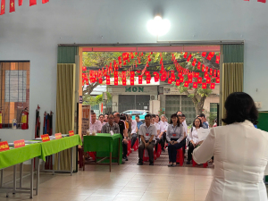 Không khí khai mạc - Rộn ràng Ngày hội Non sông 15/3