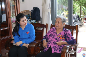 Tân binh phường Trấn Biên giao lưu cùng gia đình cố Đại tá...