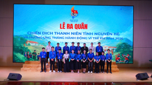 ĐOÀN PHƯỜNG TRẤN BIÊN RA QUÂN CHIẾN DỊCH THANH NIÊN TÌNH NGUYỆN HÈ VÀ THÁNG HÀNH ĐỘNG VÌ TRẺ EM NĂM 2026
