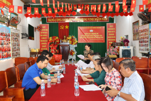 Ủy ban MTTQ phường Trấn Biên giám sát thực hiện dân chủ ở cơ sở