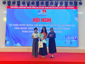 TUỔI TRẺ TRẤN BIÊN TUYÊN TRUYỀN, PHỔ BIẾN PHÁP LUẬT VỀ TRÍ TUỆ NHÂN TẠO, CÔNG NGHIỆP CÔNG NGHỆ SỐ VÀ BẢO VỆ DỮ LIỆU CÁ NHÂN