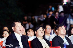 Âm nhạc sôi động, pháo hoa rực rỡ chào năm 2026 tại phường Trấn Biên