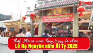 Thất Phủ cổ miếu long trọng tổ chức Lễ Hạ Nguyên năm Ất Tỵ 2025