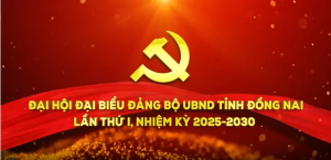 Chào mừng Đại hội Đại biểu Đảng bộ UBND tỉnh Đồng Nai lần thứ I, nhiệm kỳ 2025-2030