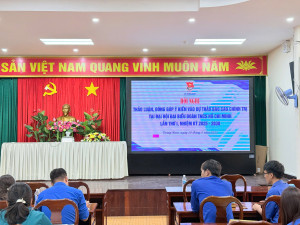 Đoàn thanh niên xã Trảng Bom tổ chức Hội nghị góp ý dự thảo báo cáo chính trị trình Đại hội Đoàn TNCS Hồ Chí Minh xã Trảng Bom lần thứ I, nhiệm kỳ 2025 – 2030