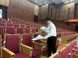 Công tác tuyên truyền tại Đại hội đại biểu Đảng bộ xã Trảng Bom lần thứ I, nhiệm kỳ 2025 – 2030