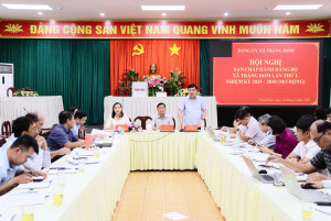 Hội nghị Ban chấp hành Đảng bộ xã Trảng Bom  khóa I, nhiệm kỳ 2025-2030 (mở rộng)