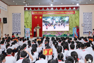 Trường THCS Hùng Vương tổ chức “Ngày định hướng – Orientation Day” cho học sinh khối 6 năm học 2025-2026