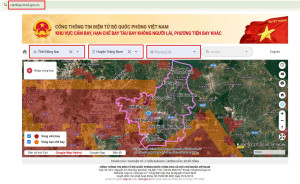 Công bố khu vực cấm bay, khu vực hạn chế bay trên địa bàn xã Trảng Bom