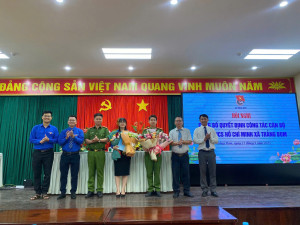 Hội nghị công bố Quyết định công tác cán bộ Đoàn TNCS Hồ Chí Minh xã Trảng Bom