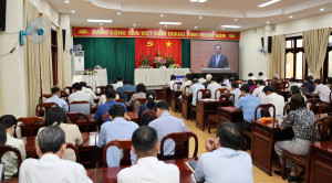 Hội nghị trực tuyến toàn quốc quán triệt và triển khai thực hiện các Nghị quyết của Bộ chính trị