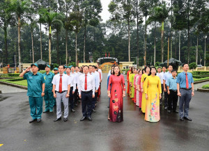 Xã Trảng Bom duy trì thực hiện nghi thức chào cờ sáng thứ 2 đầu tuần