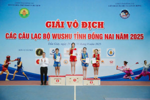 Thể thao xã Trảng Bom tỏa sáng tại các giải tỉnh Đồng Nai