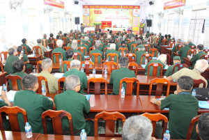 Ngày làm việc thứ nhất Đại hội đại biểu Cựu chiến binh xã Trảng Bom lần thứ I, nhiệm kỳ 2025-2030