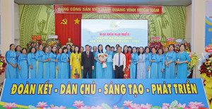 Đại hội đại biểu Phụ nữ xã Trảng Bom lần thứ I, nhiệm kỳ 2025-2030 Đoàn kết – Tự tin – Sáng tạo – Phát triển