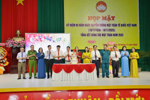 Kỉ niệm 95 năm ngày truyền thống Mặt trận Tổ quốc Việt Nam