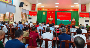 Tuyên truyền phòng, chống tội phạm trong xây dựng nông thôn mới