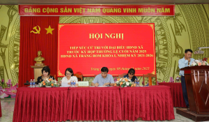 Đại biểu HĐND xã Trảng Bom tiếp xúc với cử tri 22 ấp trước kỳ họp cuối năm 2025