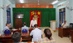 Các Tổ công tác của Ban Thường vụ Đảng ủy xã đã dự buổi sinh hoạt thường kỳ tháng 11/2025 tại Chi bộ cơ sở; chi bộ ấp trực thuộc