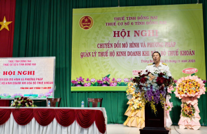 PHỔ BIẾN CHÍNH SÁCH THUẾ VÀ HỖ TRỢ NGƯỜI NỘP THUẾ THỰC HIỆN ĐỀ ÁN “CHUYỂN ĐỔI MÔ HÌNH VÀ PHƯƠNG PHÁP QUẢN LÝ THUẾ ĐỐI VỚI HỘ KINH DOANH KHI XÓA BỎ THUẾ KHOÁN”