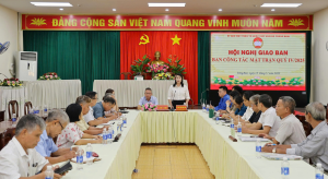 Hội nghị giao ban ban công tác mặt trận quý IV năm 2025