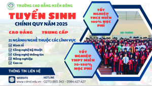 Trường Cao đẳng Miền Đông tuyển sinh nghề CNKT Điện – Điện tử hệ Cao đẳng